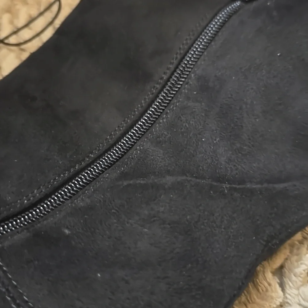 Worthington Women's Size 6.5 Black Over The Knee Brushed‎ 2 In Heel Boots